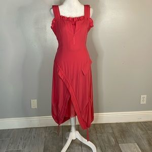 [Dzhavael] Pink Couture Jumper Dress - Size Small